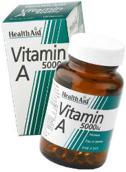 Health Aid Vitamin A 5000iu 100caps