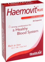 Health Aid Haemovit Plus Συμπλήρωμα Διατροφής για την Υγεία του Αιμοποιητικού Συστήματος 30caps 60