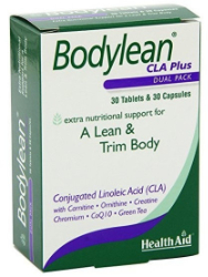 Health Aid Bodylean CLA Plus Συμπλήρωμα Διατροφής για Αδυνάτισμα & Σύσφιγξη 30tabs & 30caps 90