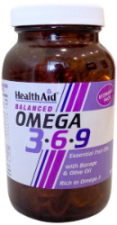Health Aid Balanced Omega 3-6-9 Συμπλήρωμα Διατροφής Λιπαρών Οξέων για Υγεία Καρδιαγγειακού Συστήματος 90caps 342