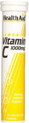 Health Aid Vitamin C 1000mg Lemon 20eff.tabs