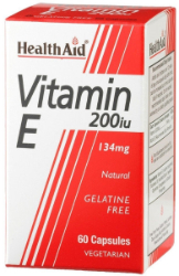 Health Aid Vitamin Ε 200IU 60caps