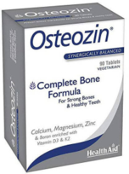 Health Aid Osteozin Complete Bone Formula Συμπλήρωμα Διατροφής για Υγιή Οστά 90tabs 120