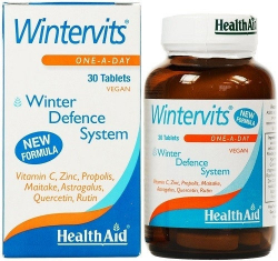 Health Aid Wintervits Συμπλήρωμα Διατροφής για Ενίσχυση Ανοσοποιητικού Συστήματος 30tabs 204