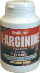 Health Aid L-Arginine 500mg 60tabs