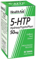 Health Aid Hydroxytryptophan 5-HTP Grifonia Συμπλήρωμα Διατροφής για Καλή Εγκεφαλική Λειτουργία 60tabs 180