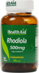 Health Aid Rhodiola Root Extract Συμπλήρωμα Διατροφής με Ροδιόλα για Διατήρηση Σωματικής & Πνευματικής Ισορροπίας 60tabs 199