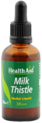 Health Aid Milk Thistle Liquid Συμπλήρωμα Διατροφής Γαϊδουράγκαθου για Υγεία Ήπατος 50ml 115