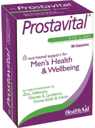 Health Aid Prostavital Συμπλήρωμα Διατροφής για Υγιή Προστάτη 90caps 220