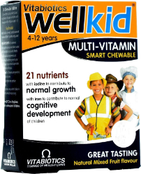 Vitabiotics Wellkid Smart Chewable Multi-Vitamin 30chewtabs
