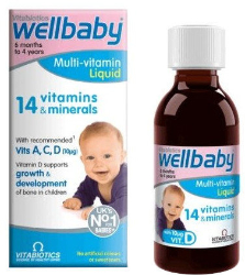 Vitabiotics Wellbaby Multi-Vitamin Liquid 150ml
