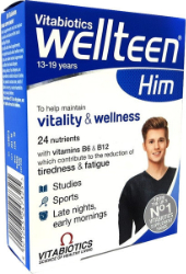 Vitabiotics Wellteen Him 30tabs