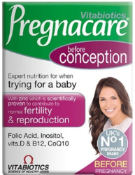 Vitabiotics Pregnacare Conception for Women Συμπλήρωμα για Ενίσχυση Γυναικείου Αναπαραγωγικού Συστήματος 30tabs 100