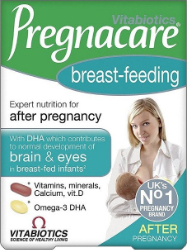 Vitabiotics Pregnacare Breast-Feeding Ενισχυμένη Φροντίδα για την Περίοδο του Θηλασμού 56tabs+28caps 155