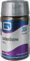 Quest Lactase Enzyme 200mg 30tabs