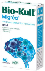 Bio-Kult Migrea Συμπλήρωμα Διατροφής Προβιοτική Φόρμουλα για την Ομαλή Λειτουργία των Νεύρων του Εγκεφάλου 60caps 100