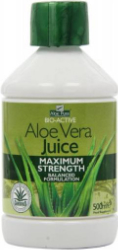 Optima Naturals Aloe Vera Juice Maximum Strength Συμπλήρωμα Διατροφής με Φυσικό Χυμό Αλόης 500ml 530