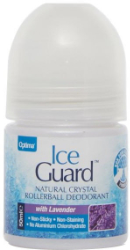 Optima Ice Guard Natural Crystal Rollerball Lavender 50ml