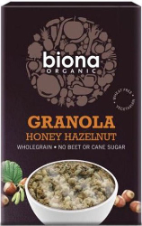 Biona Organic Granola with Honey Hazelnut  375gr