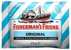 Fisherman's Friend Original Καραμέλες με Γεύση Μέντα Ευκάλυπτο για το Βήχα & τον Ερεθισμένο Λαιμό 25gr 28