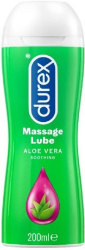 Durex Play Massage 2in1 Aloe Vera Gel για Μασάζ & Λιπαντικό με Αλόη 200ml 240