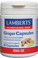 Lamberts Ginger 120mg 60caps