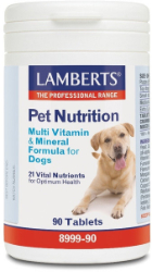 Lamberts Pet Nutrition Multi Vitamin & Mineral Dogs 90tabs