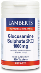Lamberts Glucosamine Sulphate 2KCL 1000mg Συμπλήρωμα Διατροφής για την Υγεία των Αρθρώσεων 120tabs 210