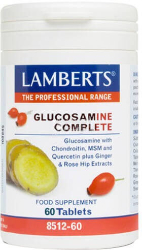 Lamberts Glucosamine Complete Συμπλήρωμα Διατροφής για την Υγεία των Αρθρώσεων 60tabs 150
