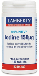 Lamberts Iodine 150mg 100% NRV 180tabs