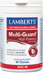 Lamberts Multi Guard High Potency Πολυβιταμινούχο Σκεύασμα Υψηλής Δραστικότητας 90tabs 180
