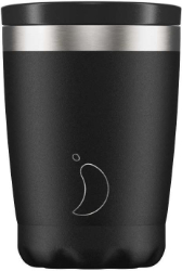 Chilly's Coffee Cup Monochrome Black 340ml 
