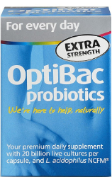 OptiBac Probiotics for Every Day Extra Strength 30caps