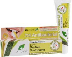 Dr.Organic Tea Tree Triple Action Toothpaste 100ml
