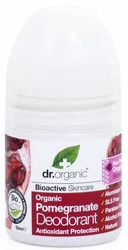 Dr.Organic Organic Pomegranate Deodorant Roll On 50ml