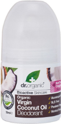 Dr.Organic Virgin Coconut Oil Deodorant Roll On 50ml 
