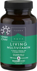 Terranova Green Child Living Multivitamin 50vcaps