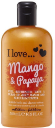 I Love Cosmetics I Love Bubble Bath Mango & Papaya Αφρόλουτρο με Άρωμα Μάνγκο Παπάγια 500ml 550