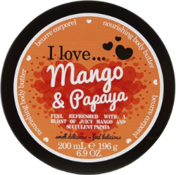 I Love Cosmetics Mango + Papaya Nourishing Body Butter Βούτυρο Σώματος Θρέψης 200ml 240