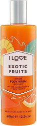 I Love Cosmetics Exotic Fruits Body Wash Αφρόλουτρο Κρεμώδες με Άρωμα Εξωτικών Φρούτων 360ml 400