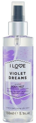 I Love Cosmetics I love Violet Dreams Body Mist Άρωμα Σώματος με Αρώματα Βιολέτας Φρούτων 150ml 190