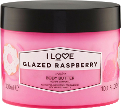 I Love Cosmetics Glazed Raspberry Body Butter Κρέμα Σώματος Ενυδατική με Άρωμα Ράσμπερι 300ml 350