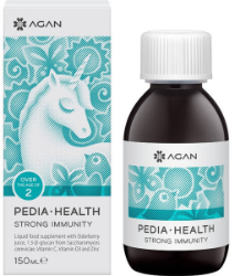 Agan Pedia Health Strong Immunity Συμπλήρωμα Διατροφής για την Ενίσχυση του Ανοσοποιητικού των Παιδιών 150ml 228