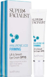 Super Facialist Hyaluronic Acid Firming Lift & Smooth Eye Cream Spf15 Αντιρυτιδική Κρέμα Ματιών με Υαλουρονικό Οξύ 15ml 39
