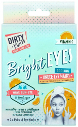 Dirty Works Brightening Under Eye Masks with Vitamin C Μάσκες Ματιών με Βιταμίνη C 3τμχ 80