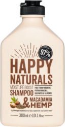 Happy Naturals Macadamia & Hemp Moisture Boost Shampoo 300ml