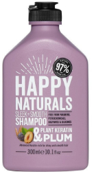  Happy Naturals Shampoo Plant Keratin & Plum 300ml