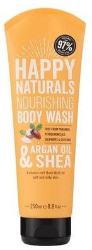 Happy Naturals Nourishing Body Wash Argan Oil & Shea 250ml