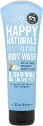 Happy Naturals Body Wash Sea Minerasl & Ginger Root 250ml