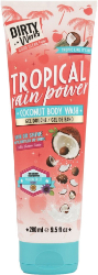 Dirty Works Tropical Rain Power Coconut Body Wash Ενυδατικό Αφρόλουτρο με Εξωτικό Άρωμα Καρύδας 280ml 300